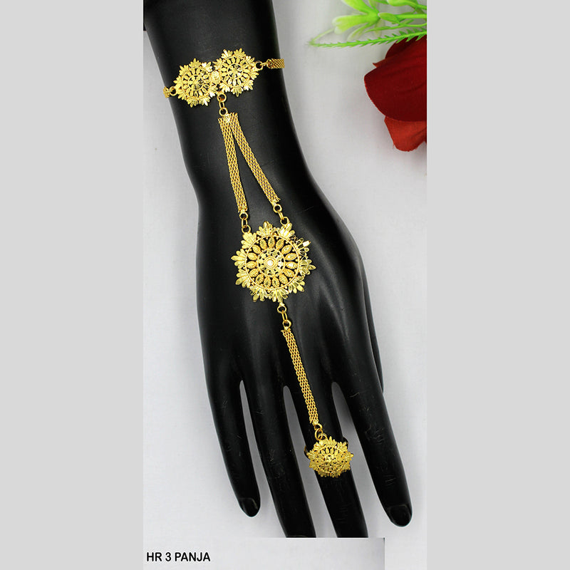 Baal Designer Finger Ring Bracelet Bracelet for Women Gold Plated Bracelets  Cum Ring for Women Stylish Pack of 1 (M1 Pack of 1) : Amazon.in: Jewellery